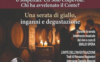 A cena con delitto: a La Vela arriva “L’ultimo calice”